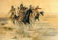 chasse indien 1894 Charles Marion Russell